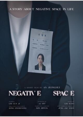 負の空白のポスター