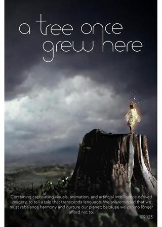 かつてそこにあった木のポスター