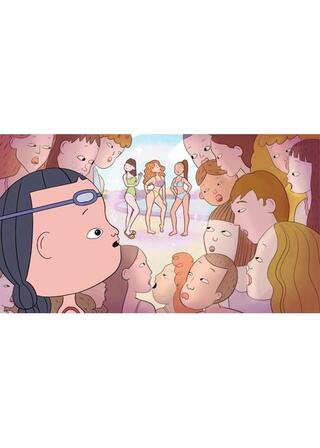 ちいさな胸、大きな悩みのポスター