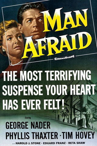 Man Afraid（原題）のポスター