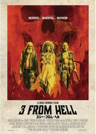 スリー・フロム・ヘルのポスター