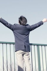 明日の空は何色ですかのポスター