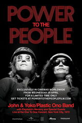 パワー・トゥ・ザ・ピープル：ジョン＆ヨーコ・ライヴ・イン・NYCのポスター