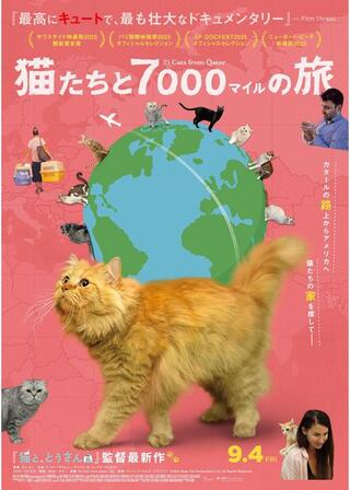 猫たちと7000マイルの旅のポスター