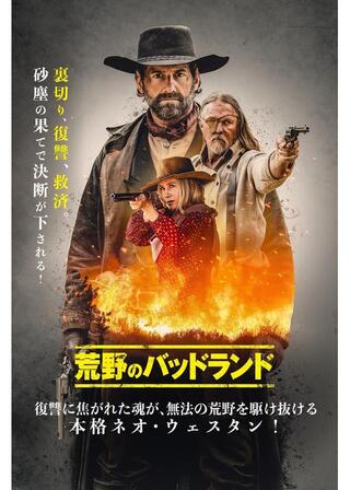 荒野のバッドランドのポスター