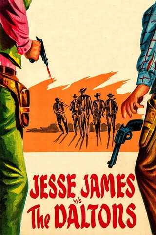 Jesse James vs. the Daltons（原題）のポスター