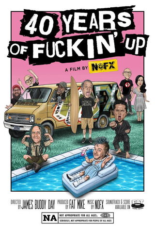 40 Years of Fuckin' Up（原題）のポスター