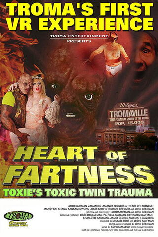 Heart of Fartness: Troma's First VR Experience Starring the Toxic Avenger（原題）のポスター