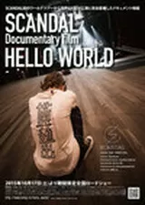 SCANDAL Documentary film「HELLO WORLD」のポスター