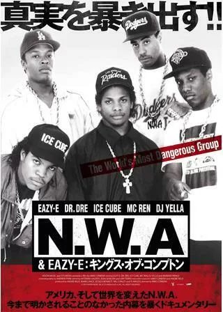 N.W.A & EAZY-E：キングス・オブ・コンプトンのポスター