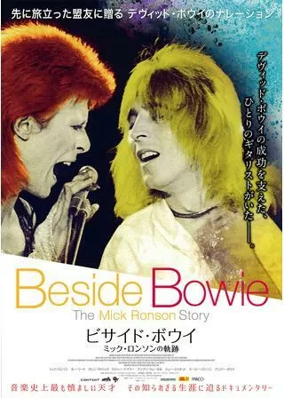 ビサイド・ボウイ ミック・ロンソンの軌跡のポスター