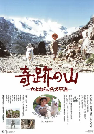 奇跡の山 さよなら、名犬平治のポスター