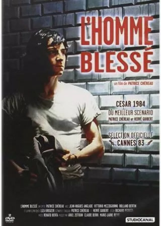 傷ついた男のポスター