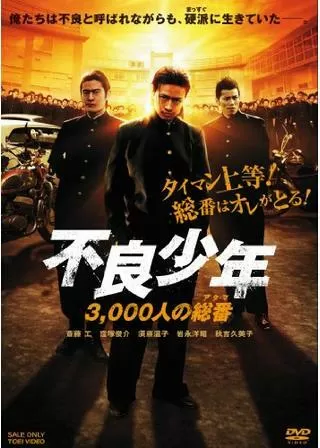 不良少年 3,000人の総番（アタマ）のポスター