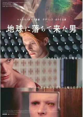 地球に落ちて来た男のポスター