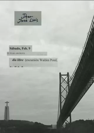 メカス×ゲリン 往復書簡のポスター