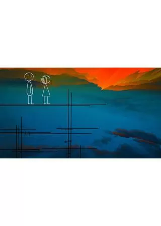 明日の世界のポスター