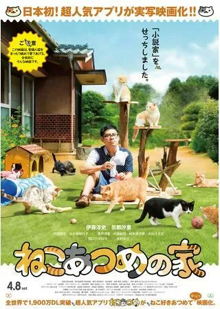 ねこあつめの家のポスター