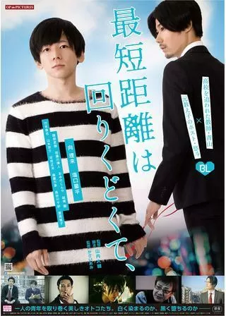 最短距離は回りくどくて、のポスター