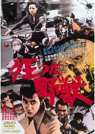 狂った野獣のポスター