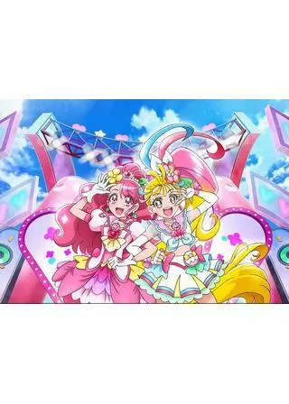 映画トロピカル～ジュ！プリキュア プチ とびこめ！コラボ♡ダンスパーティ！のポスター