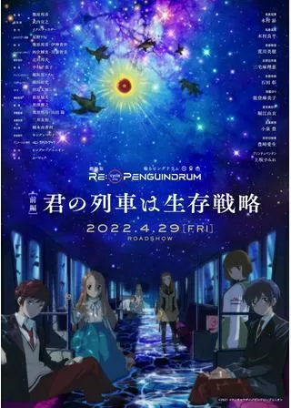 劇場版 RE:cycle of the PENGUINDRUM [前編] 君の列車は生存戦略のポスター