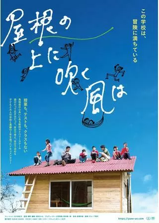 屋根の上に吹く風はのポスター