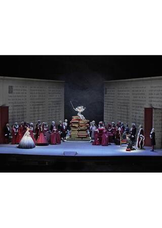 METライブビューイング2021-22 マスネ「シンデレラ」のポスター