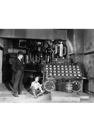 全自動レストランのポスター