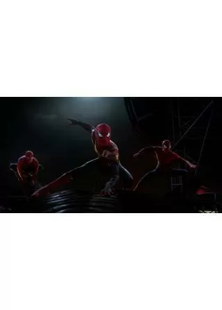 スパイダーマン：ノー・ウェイ・ホーム THE MORE FUN STUFF VERSIONのポスター