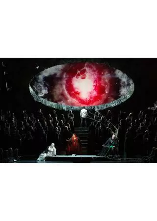 METライブビューイング2022-23 ワーグナー「ローエングリン」のポスター