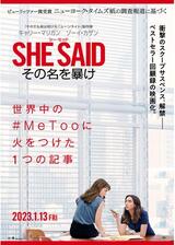 SHE SAID／シー・セッド その名を暴けのポスター