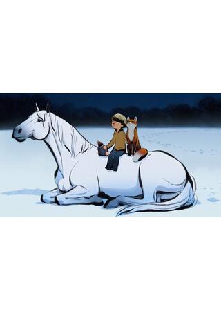 ぼく モグラ キツネ 馬のポスター