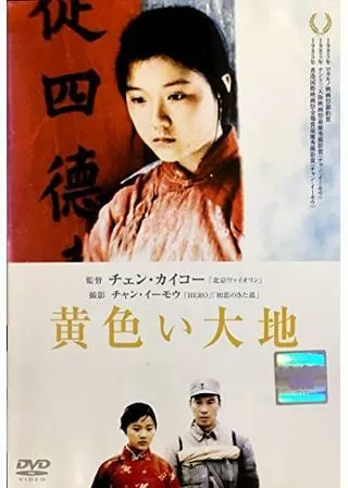 黄色い大地のポスター