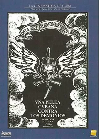 悪魔と戦うキューバ人のポスター