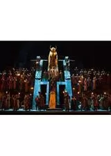 METライブビューイング2023-24 ヴェルディ「ナブッコ」のポスター