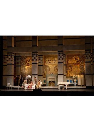 METライブビューイング2023-24 プッチーニ「つばめ」のポスター