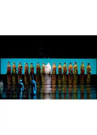 METライブビューイング2023-24 プッチーニ「蝶々夫人」のポスター