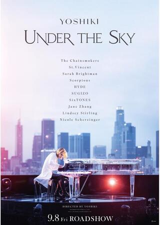 YOSHIKI：UNDER THE SKYのポスター
