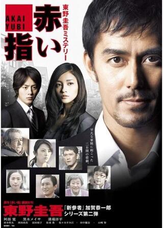 赤い指のポスター