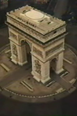 パリの空の詩のポスター