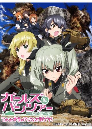 ガールズ＆パンツァー これが本当のアンツィオ戦です！のポスター