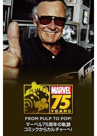 アベンジャーズ/エイジ・オブ・ウルトロン公開記念 マーベル75年の軌跡 コミックからカルチャーへのポスター