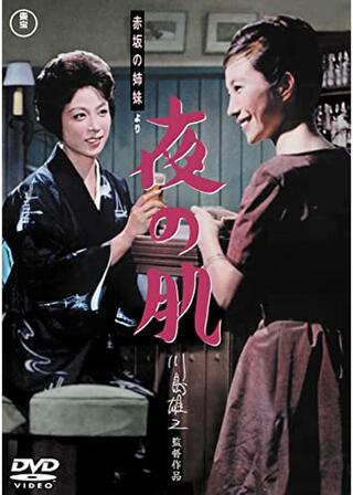 赤坂の姉妹 夜の肌のポスター