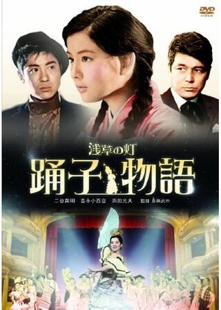 浅草の灯 踊子物語のポスター