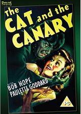 猫とカナリヤのポスター