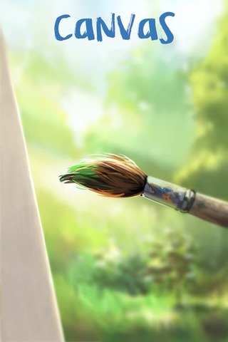 キャンバスのポスター