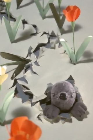 花ともぐらのポスター