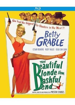 バシュフル盆地のブロンド美人のポスター