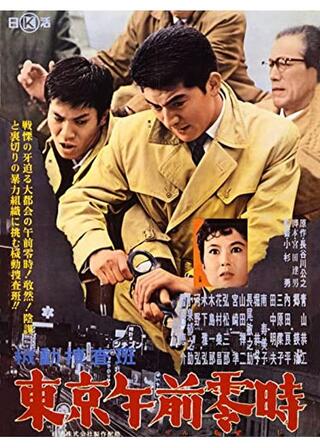 機動捜査班 東京午前零時のポスター